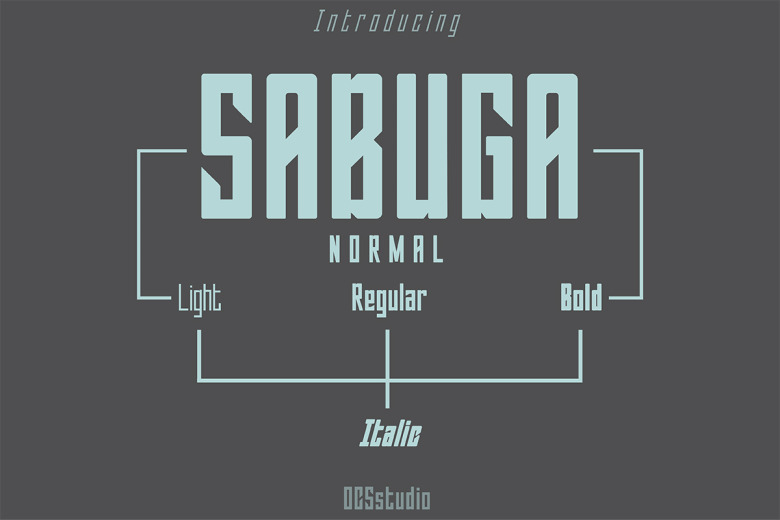 Sabuga-Font