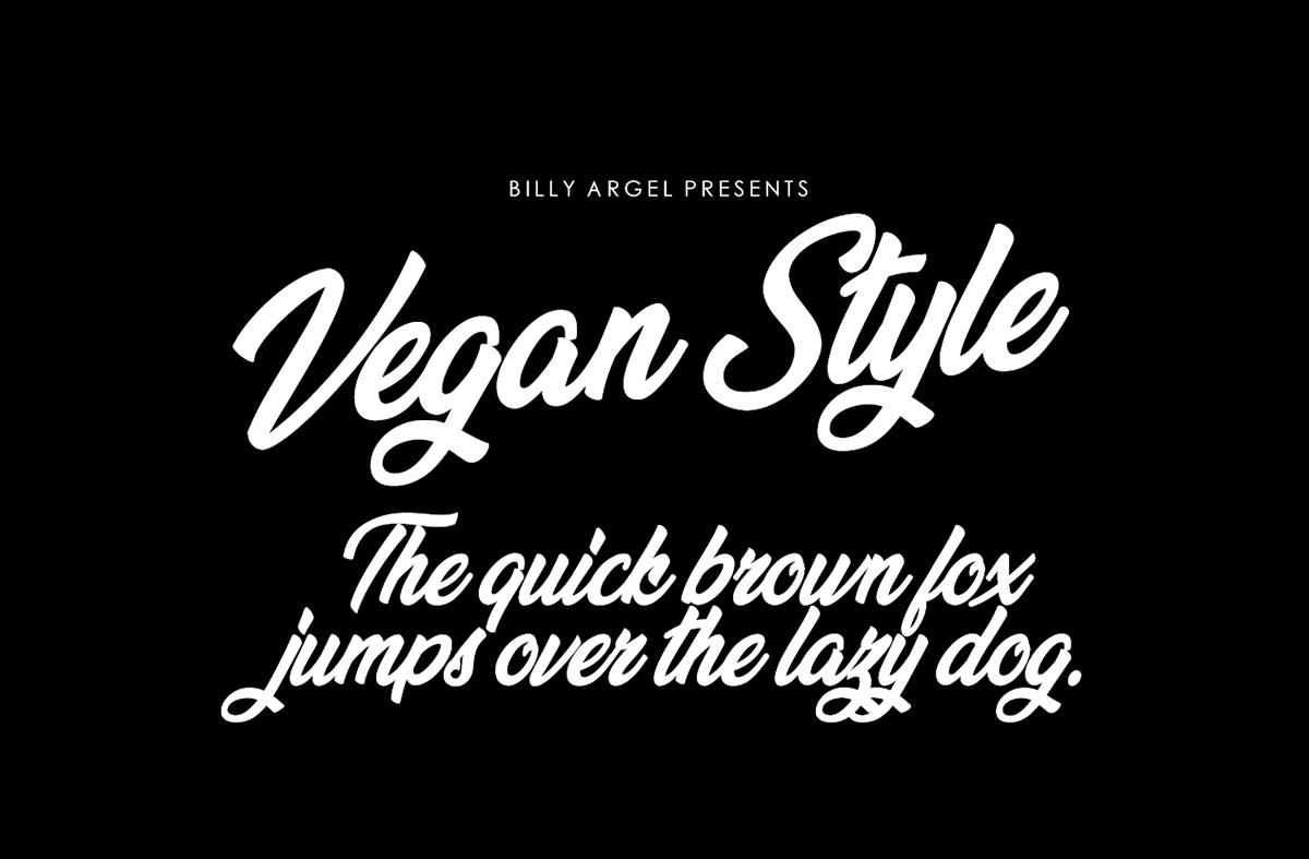 Vegan-Style-Font