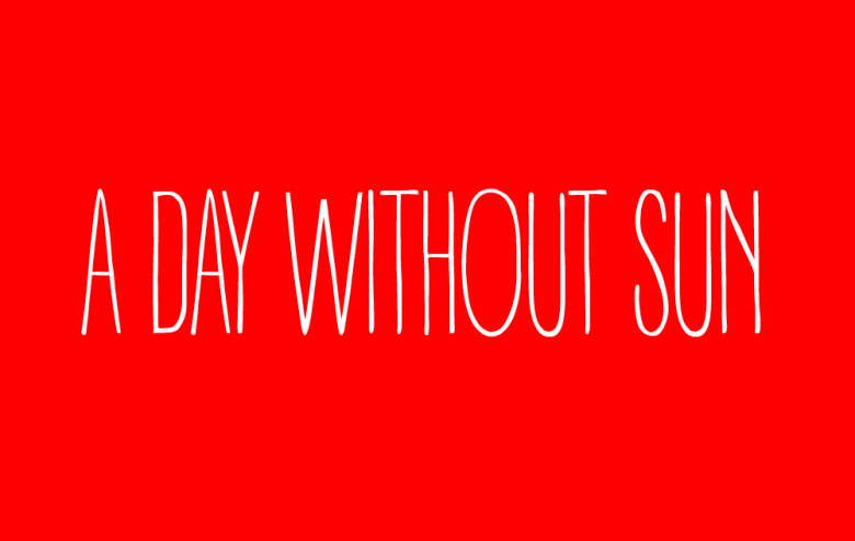 A Day Without Sun Font