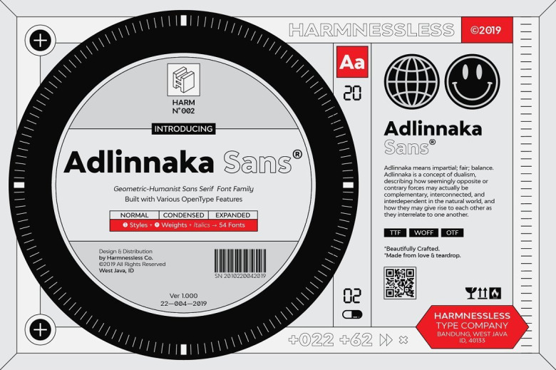 Adlinnaka Font