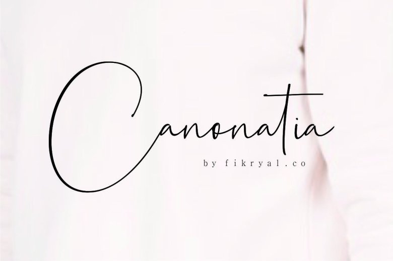 Canonatia Font