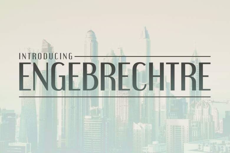 Engebrechtre Font