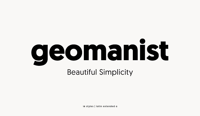 Geomanist Font