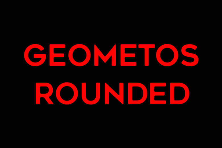 Geometos Rounded Font