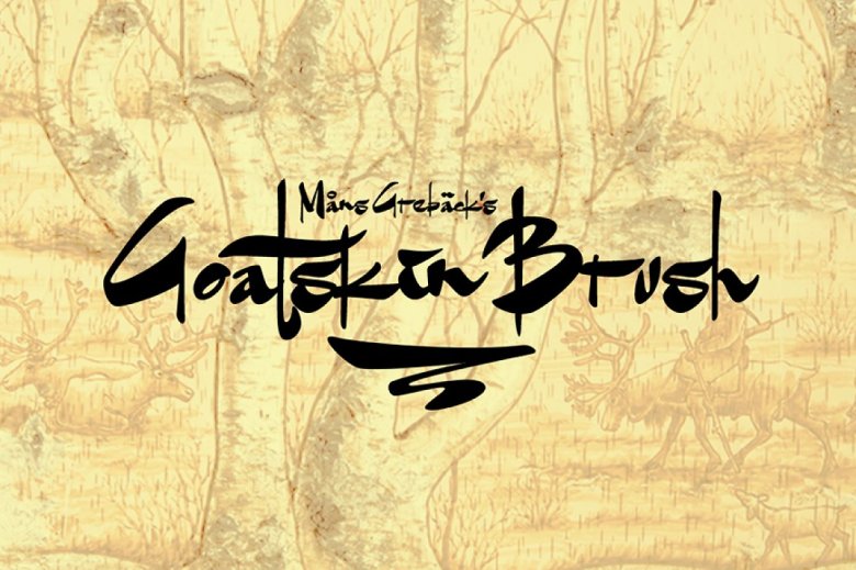 Goatskin-Brush-Font