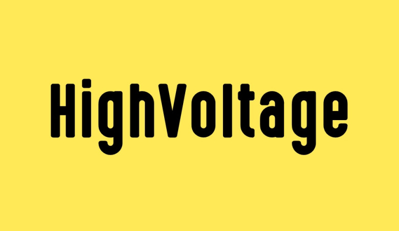 High Voltage Font