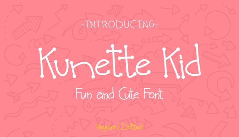 Kunette Kid Font
