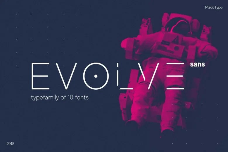MADE Evolve Sans Font Family
