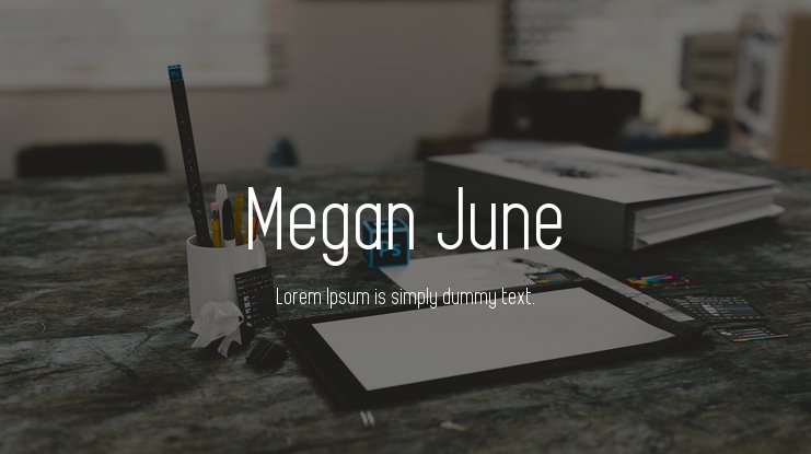 Megan-June-Font