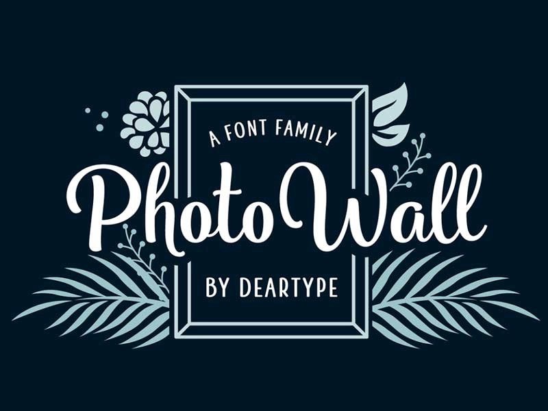 PhotoWall Font Family