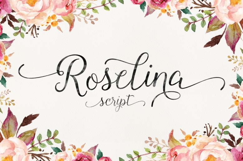 Roselina Script Font