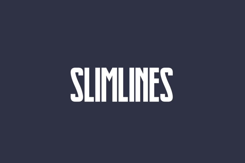 Slimlines Font
