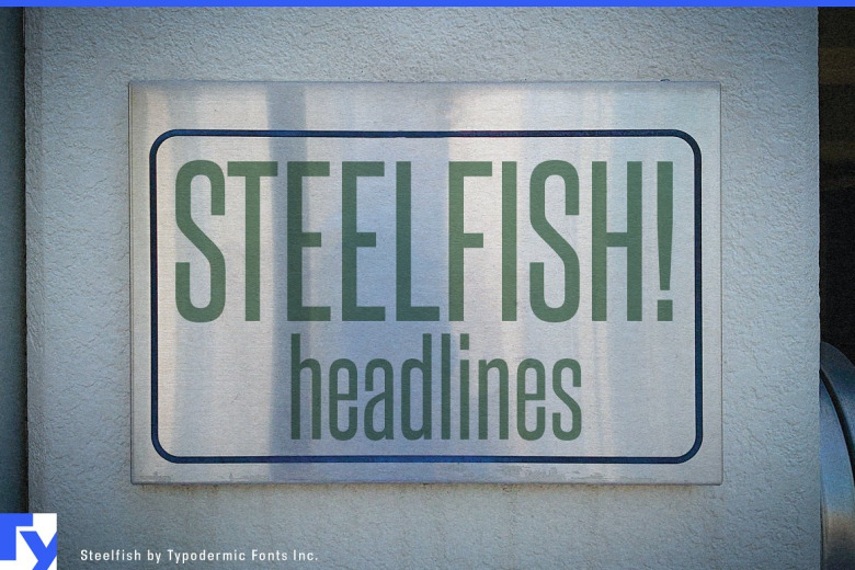 Steelfish-Font