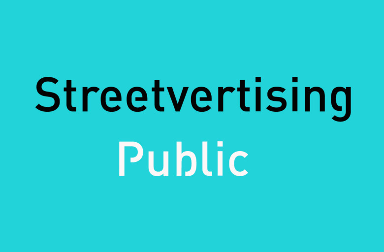 Streetvertising Public Font