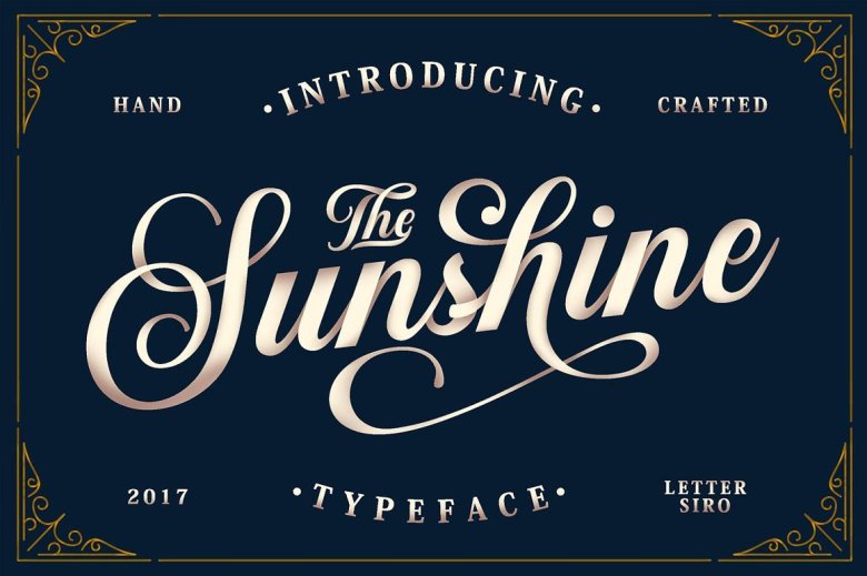 Sunshine Script Font