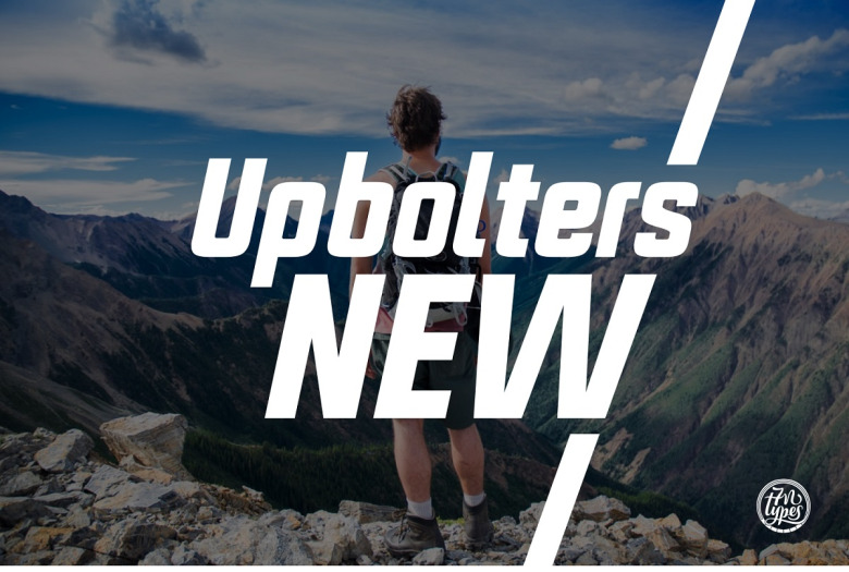 Upbolters New Font