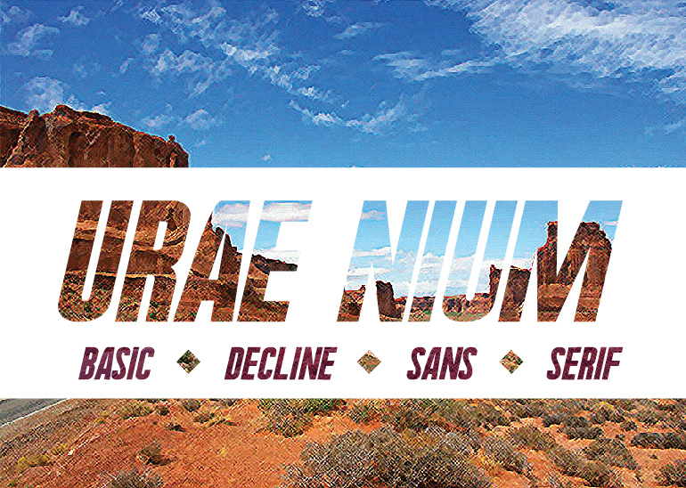 Urae Nium Font 1