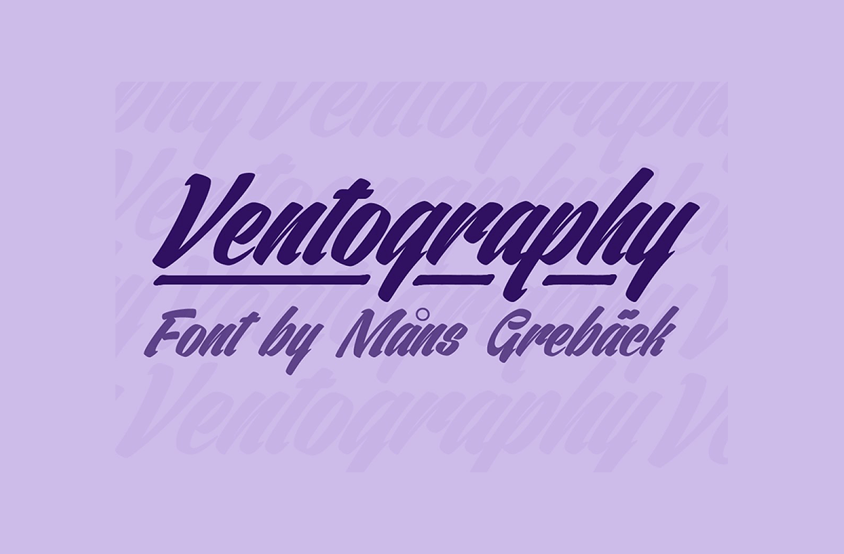 Ventography-Font