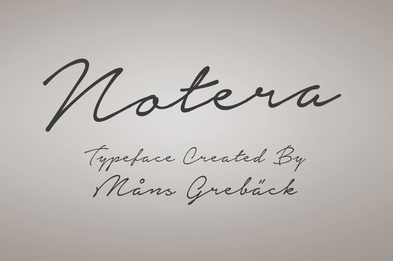 Notera-Font