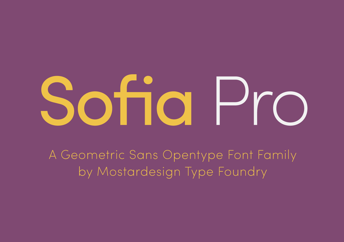 sofia pro font family 1