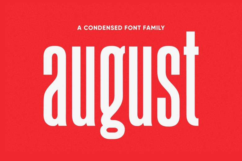 August Typeface