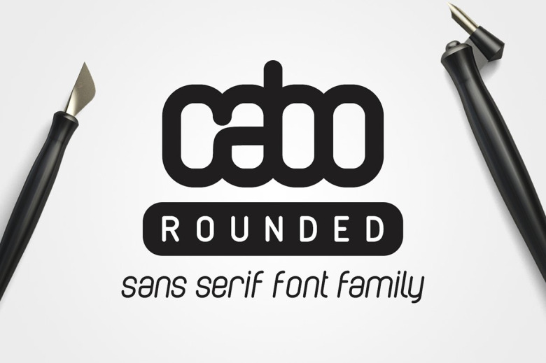 Cabo Rounded Font