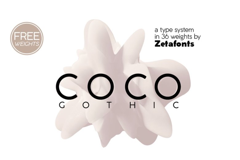Coco Gothic Font