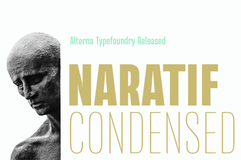 Naratif Condensed Font Family