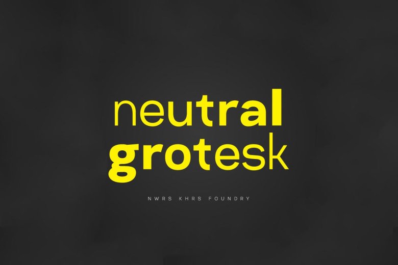 Neutral Grotesk Font 1