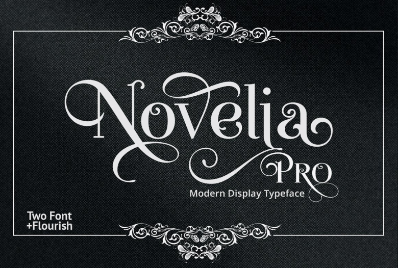 Novelia Pro Typeface