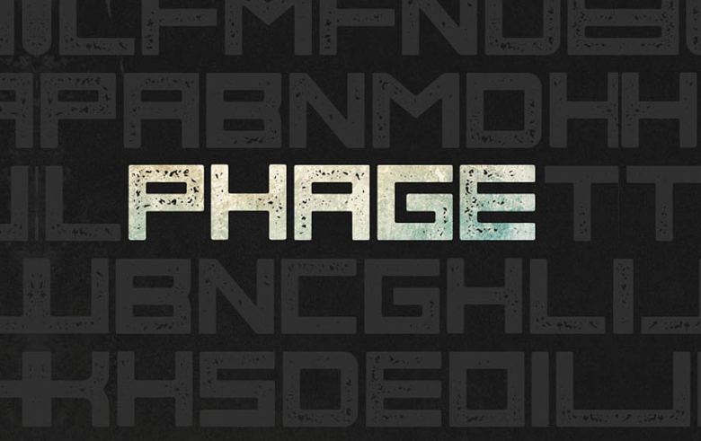 Phage Font 1