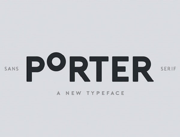 Porter Font 1