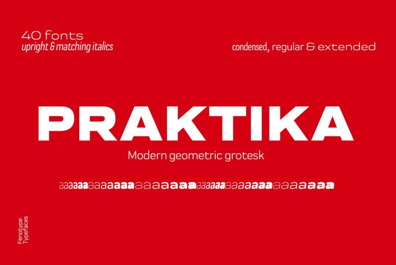 Praktika Font Family
