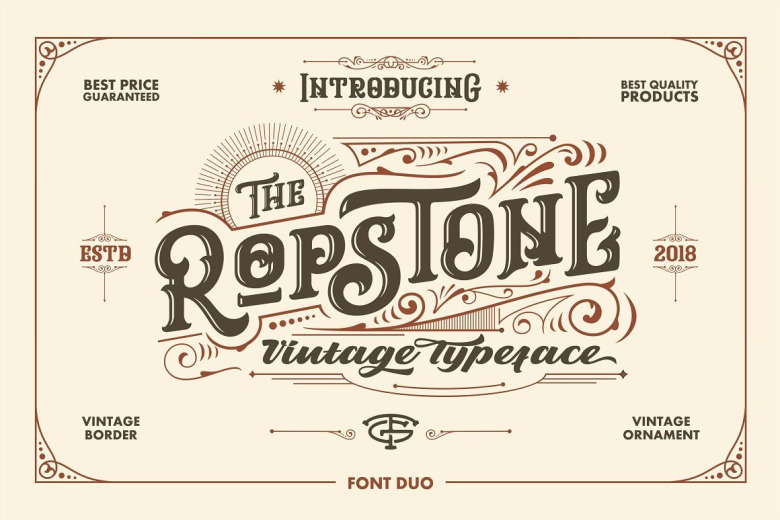 Ropstone Typeface