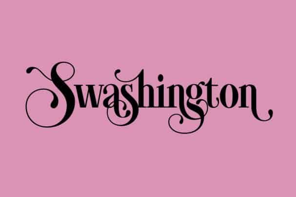 Swashington Font 1