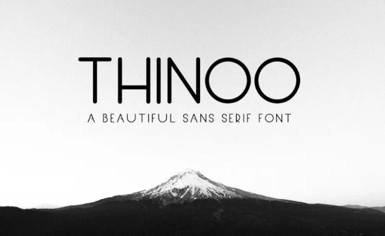 Thinoo Sans Serif Font