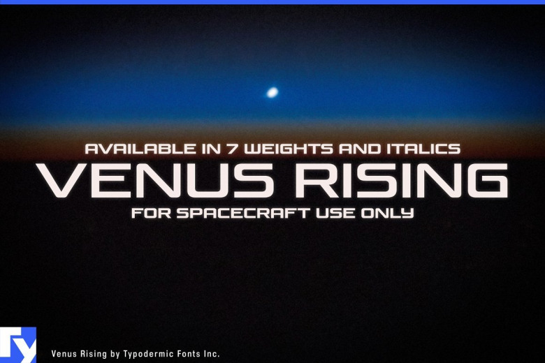 Venus Rising Font