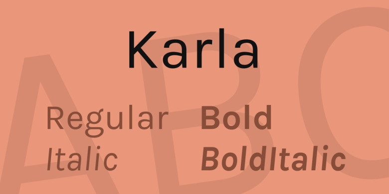 Karla Font