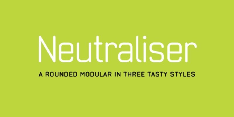 Neutraliser Sans Font 1