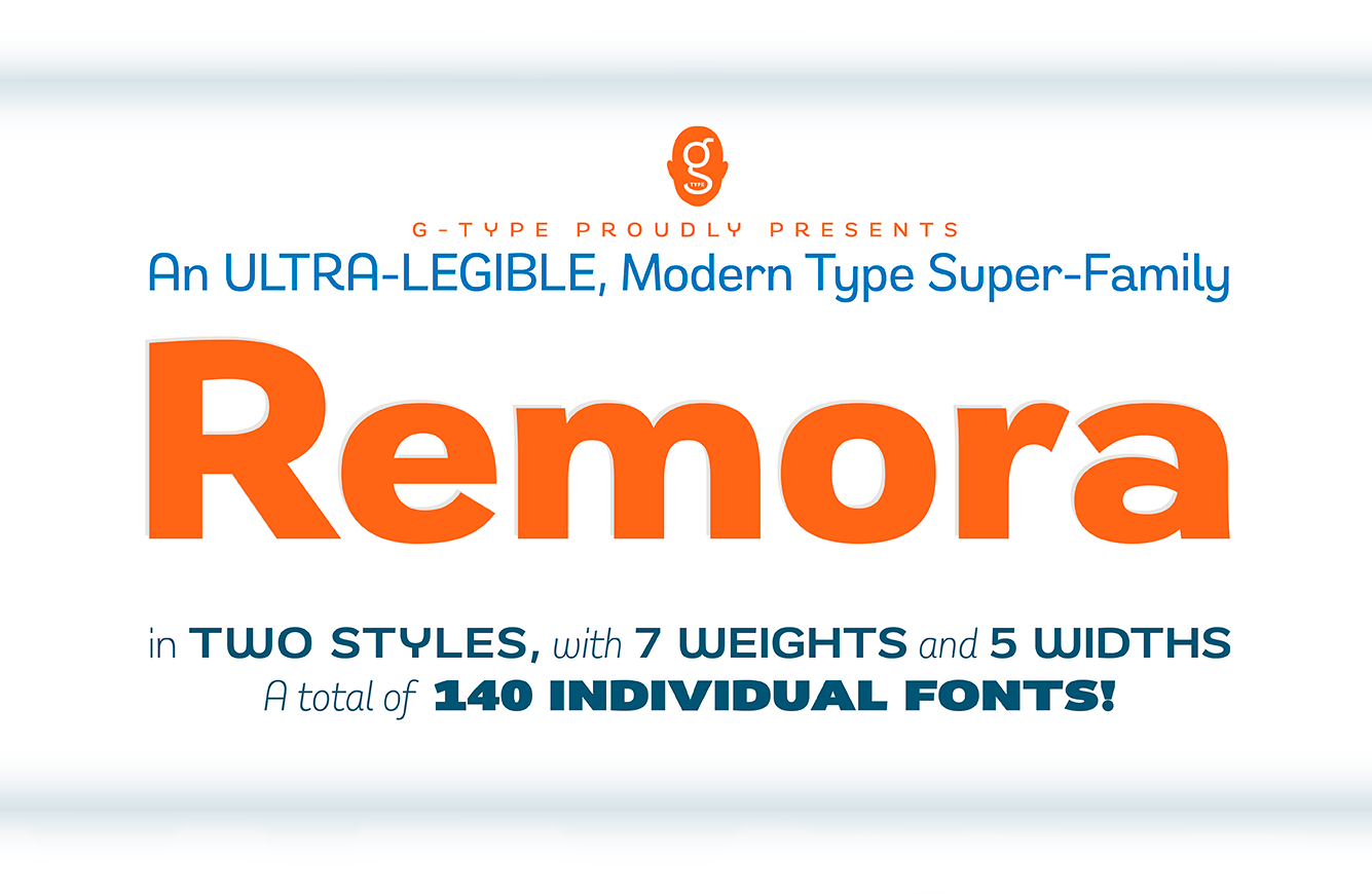 Remora Sans Font Family 6