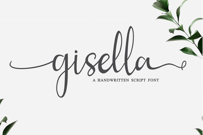 Gisella Handwritten Font
