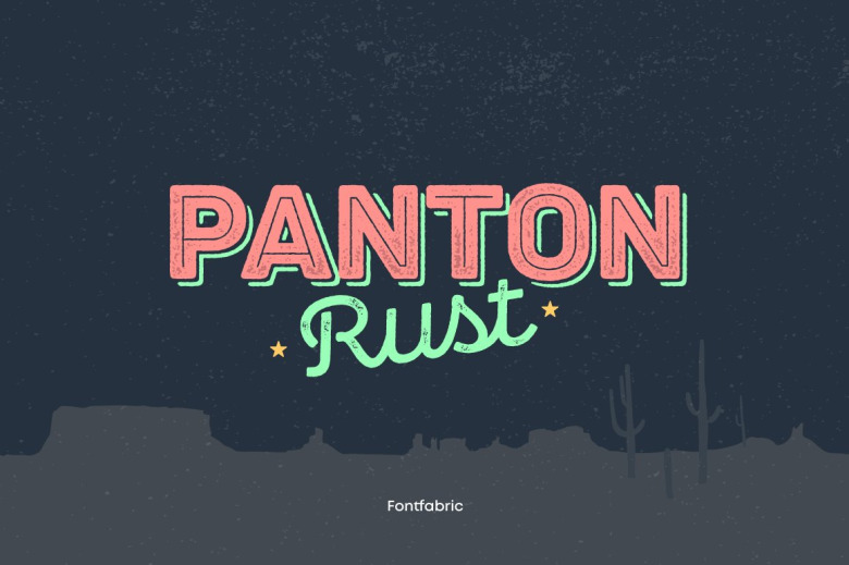 Panton Rust Font