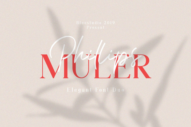 Phillips Muler Signature Font
