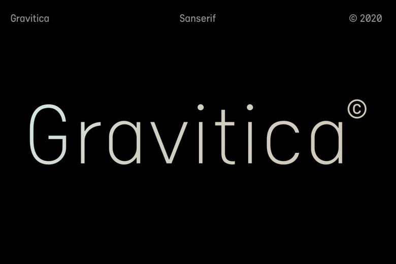 Gravitica Font