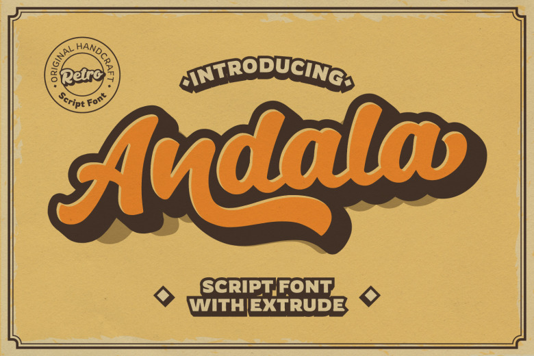 Andala Script Font