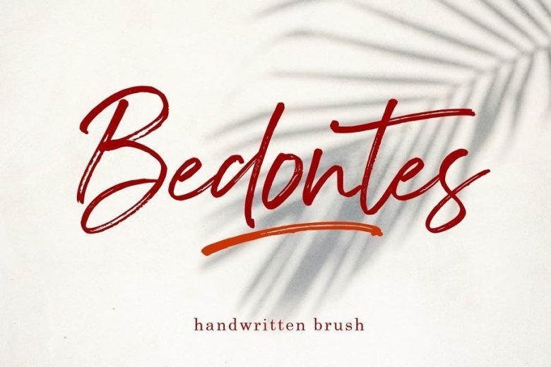Bedontes-Handwritten-Brush-Font