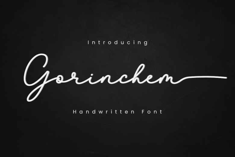 Gorinchem-Handwritten-Signature-Font
