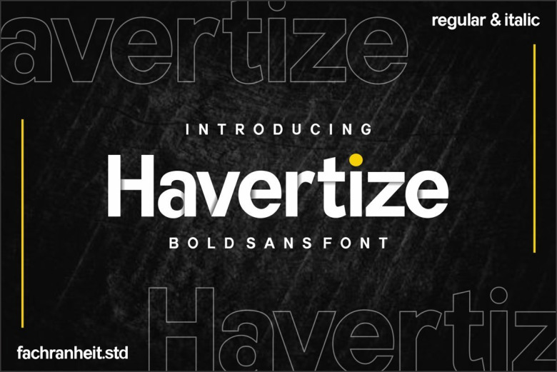 Havertize-Bold-Sans-Serif-Font