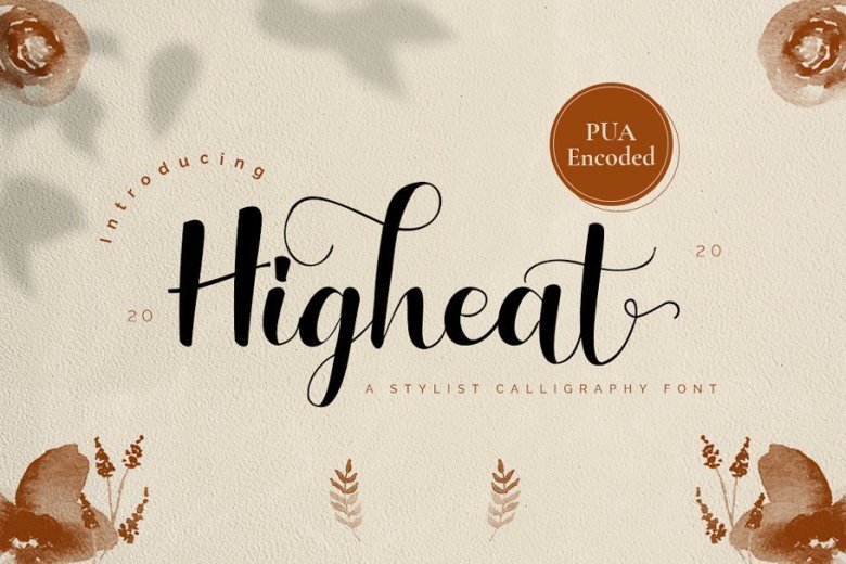 Higheat-Stylish-Calligraphy-Font