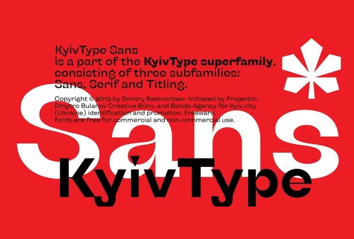 KyivType Sans Serif Font 1
